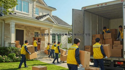 괴산 청천면 지경리 이사, 빠르게 예약하는 방법!